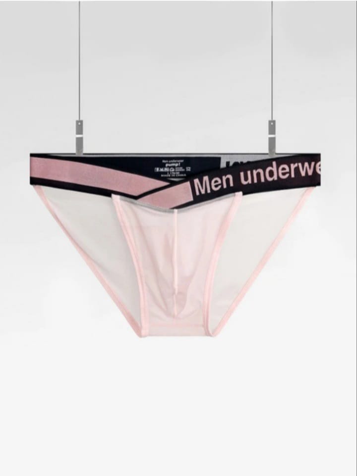 Pump Transparent Men's Sexy Triangle U Convex Design Underwear